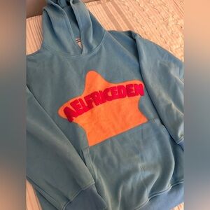 Aelfric Eden Blue and Orange Hoodie